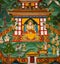 Art of Bhutanese Buddhist temple