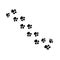 Art & Cat\'s paw vector footprints.