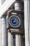 Art Deco Clock on Fleet Street in London