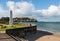 Art Deco clock tower in Devonport, New Zealand