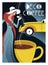 Art Deco Coffee Poster