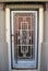 Art Deco door, Bucharest, Romania