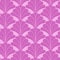 Art Deco Gatsby Style Pink Floral Flower Seamless Pattern