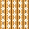 Art Deco gold seamless pattern isolated. Art deco pattern circles on a white background.
