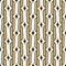 Art Deco golden seamless vintage wallpaper pattern. Geometric de