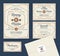 Art Deco Letterpress Wedding Invitation Design