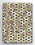 Art deco pattern. Gold mermaid scales. Glitter geometric texture
