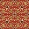 Art Deco Patterns on red and brown colors