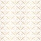 Art deco seamless pattern. Abstract geometric background with gold line. Thin fan tiles. Elegant fishnet. Graphic backdrop. Subtle