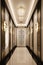 Art-deco style hallway interior in luxury house
