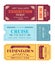 Art Gallery Exhibition Ticket, Cruise Coupon Set