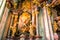 Art of interiors of St.Nicholas Church in Prague