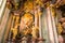 Art of interiors of St.Nicholas Church in Prague