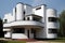 Art Moderne Style House (Generative AI)