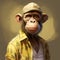 Art Monkey: A Pop-culture Infused Cartoon Baboon Speedpainting