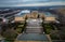 Art Museum Philadelphia - aerial view - travel photography