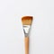 The Art of Simplicity: A single paintbrush emerges from an elegant brush stroke, reflecting the beauty of minimalism on
