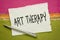 Art therapy concept