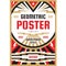 Art vertical poster template in heavy power style. National patriotism freedom vertical banner. Graphic design layout. Music