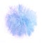 Art watercolor ink blue paint blob watercolour
