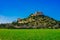 Arta Majorca, beautiful landscape view of pilgrimage and parishchurch