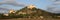 Arta Majorca Mallorca Balearic Islands church evening panorama p