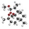 Artemether malaria drug molecule. Active against schizonts of Plasmodium falciparum and vivax. Methyl ether derivative of