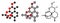 Artemether malaria drug molecule. Active against schizonts of Plasmodium falciparum and vivax. Methyl ether derivative of