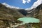 Artesoncocha lake and Artesonraju peak 6025m