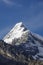 Artesonraju, mountain peak located in the Cordillera Blanca mountain range, a part of the Peruvian Andes, located within