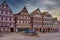 Artful medieval half-timber house at Market Place in Calw