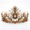 Artgerm Inspired Ornate Gold Crown - High Detail 32k Uhd