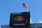 Arthur Ashe Stadium scoreboard at Billie Jean King National Tennis Center