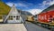 Arthurs Pass, Kiwi Rail Train, New Zealand