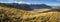 Arthurs Pass National Park panorama, New Zealand