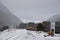 Arthurs Pass in snow