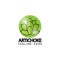 Artichoke logo template design vector