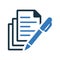 Articles, document, file, files icon. Simple vector design