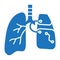 Artificial, cybernetics, lung icon