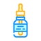 artificial flavoring color icon vector illustration color