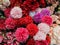 Artificial Flowers Or fabric flowers Many types and many colors.