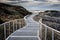 Artificial footpath at tourist information on Atlantic Road Atl