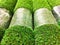 Artificial grass detail