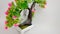 artificial imitation succulent plants for home decoration, tree branch props artificial flower.