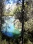 Artificial lake in Guadalest.. Spain