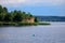 Artificial lake Kaunas Reservoir