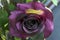 Artificial Purple Fake Flowers Rose Bouquet