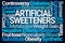 Artificial Sweeteners Word Cloud