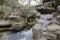 The artificial waterfall in the wuhouci temple, adobe rgb