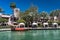 Artificial waterways around Souk Madinat Jumeirah in Dubai